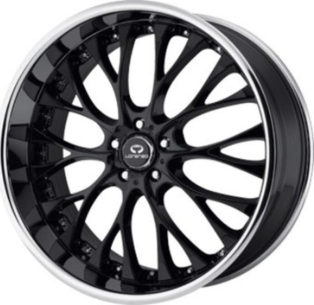 Lorenzo WL27 9.5x19 5x114.3 ET 32 Dia 72.62 Black/Machined