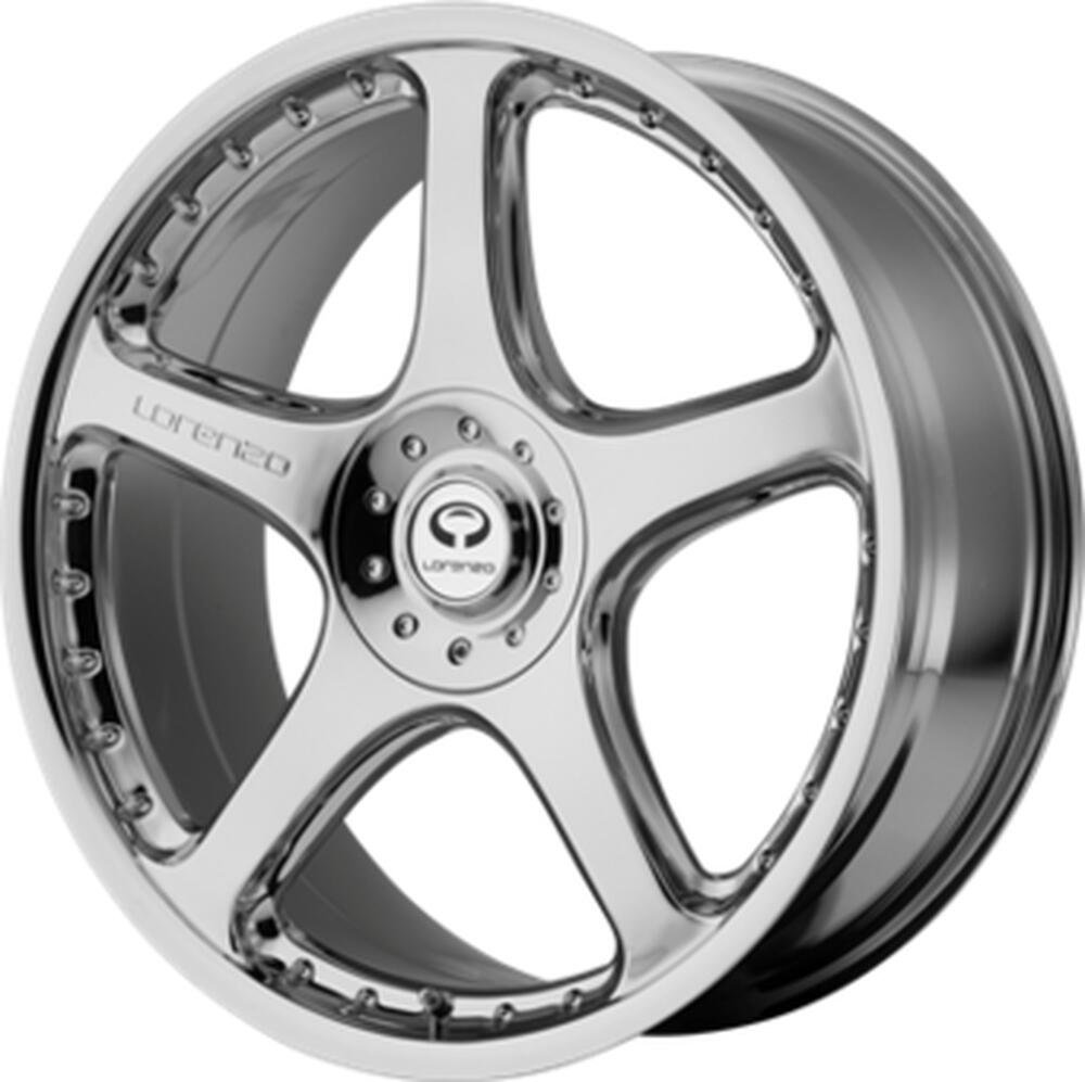 Lorenzo WL28 8.5x21 5x112 ET 35 Dia 74 Chrome