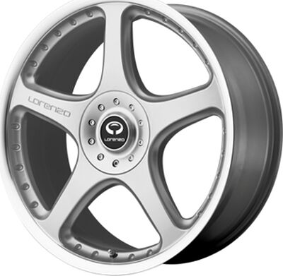 Lorenzo WL28 8x19 5x114 ET 40 Dia 74.1 Silver