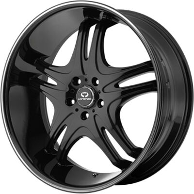 Lorenzo WL31 8x22 5x114 ET 38 Dia 72 Black