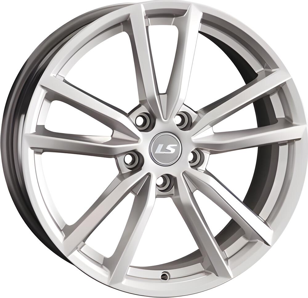 LS 1309 8x18 5x114 ET 45 Dia 67 silver