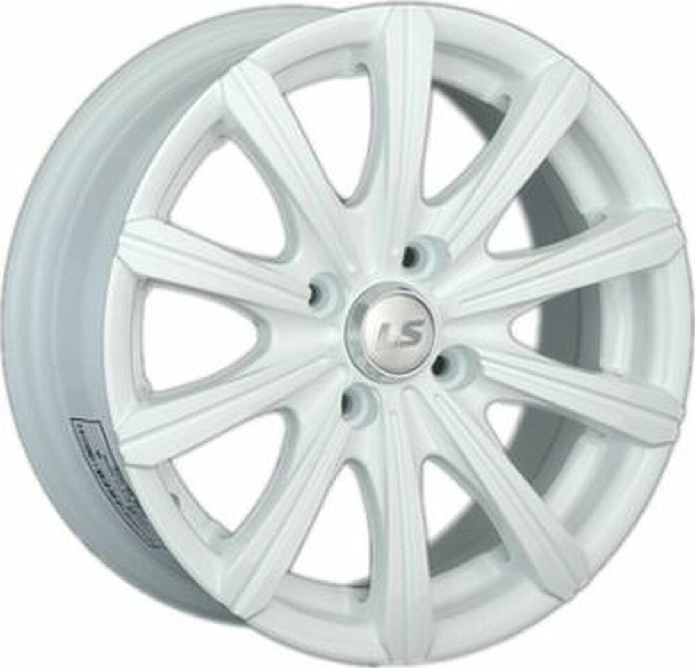 LS 391 6x14 4x98 ET 35 Dia 58 White