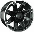 LS 763 8x16 6x139.7 ET 10 Dia 106.1 BKL LS 763 8x16 6x139.7 ET 10 Dia 106.1 BKL