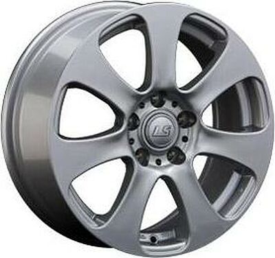 LS CW661 6x15 4x108 ET 27 Dia 65.1 silver