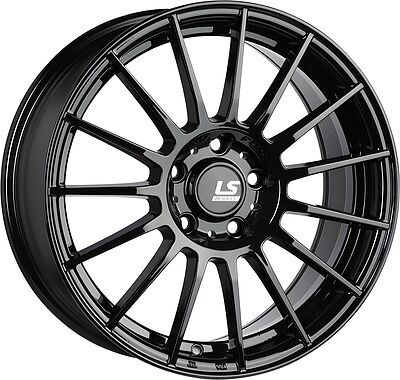 LS FlowForming RC05 7.5x17 4x100 ET 40 Dia 60.1 BK