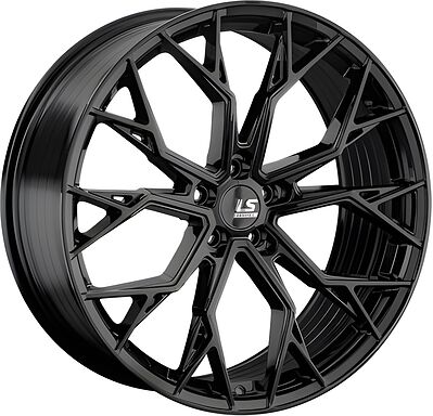 LS FlowForming RC61 8x18 5x108 ET 36 Dia 65.1 BK