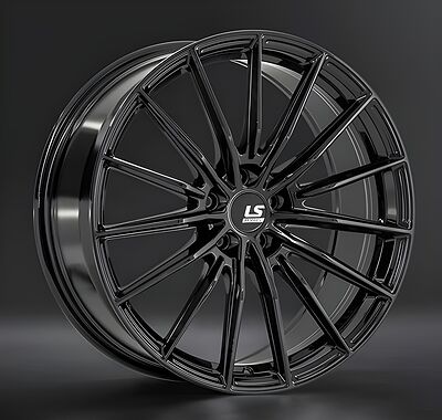 LS FlowForming RC63 8.5x20 5x108 ET 38 Dia 65.1 BK