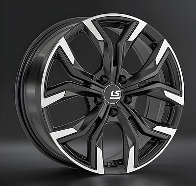 LS FlowForming RC92 7.5x18 5x112 ET 40 Dia 66.6 BKSF