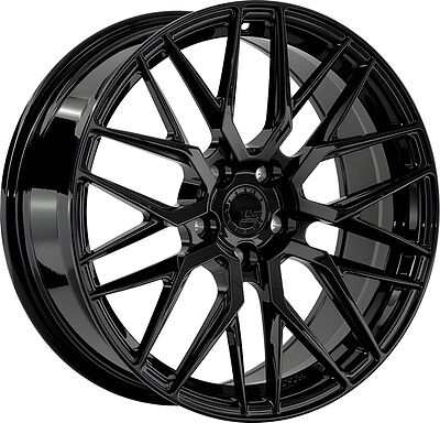 LS Forged LS FG04Y 8.5x19 5x112 ET 38 Dia 66.6 BK