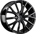 LS Forged LS FG21 7.5x19 5x108 ET 38 Dia 65.1 BK LS Forged LS FG21 7.5x19 5x108 ET 38 Dia 65.1 BK