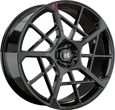 LS Forged LS FG36 9.5x22 5x108 ET 48 Dia 63.3 BK