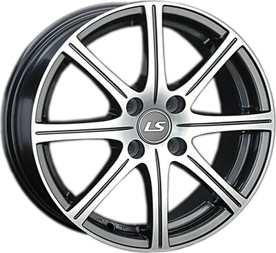 LS H3001 6x15 4x100 ET 40 Dia 73.1 GMF
