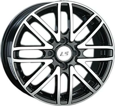 LS H3002 (7636) 6x15 4x100 ET 50 Dia 60.1 silver