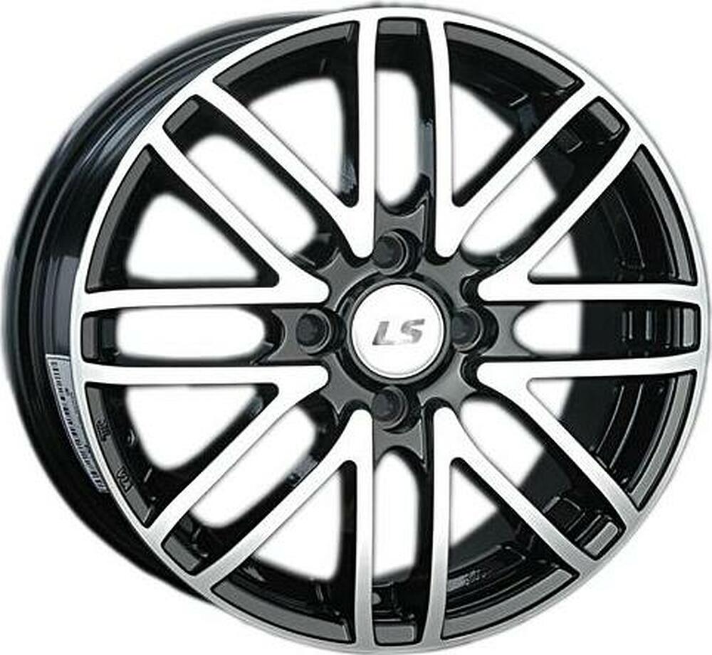 LS H3002 (7636) 6x15 4x98 ET 35 Dia 58.6 silver