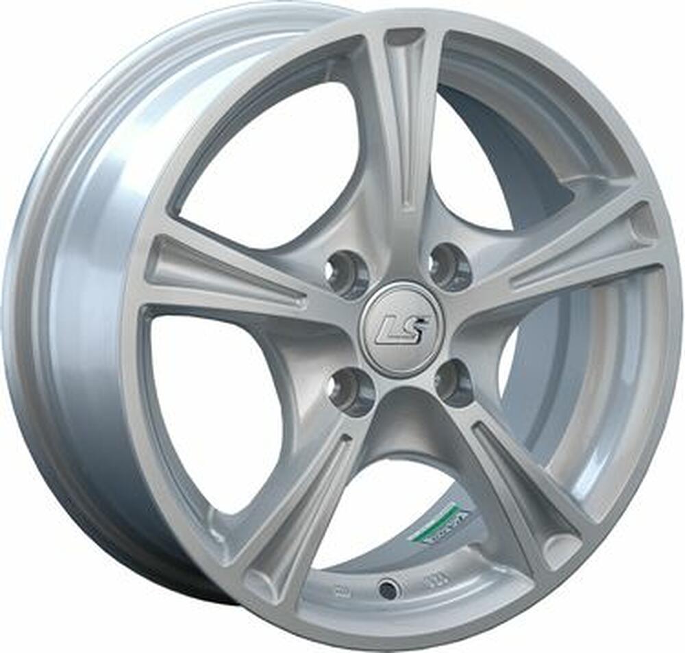 LS NG232 5.5x13 4x98 ET 35 Dia 58.6 silver