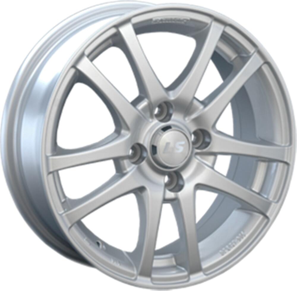 LS NG450 5.5x14 4x98 ET 35 Dia 58.6 silver