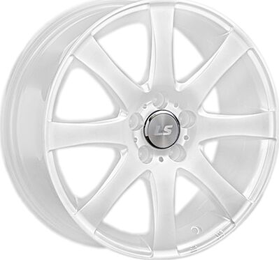 LS NG461 6x15 4x114.3 ET 45 Dia 73.1 White