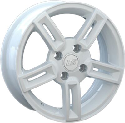 LS ZT384 5x13 4x98 ET 35 Dia 58.6 White