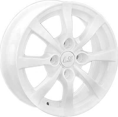 LS ZT388 5x13 4x98 ET 35 Dia 58.6 White