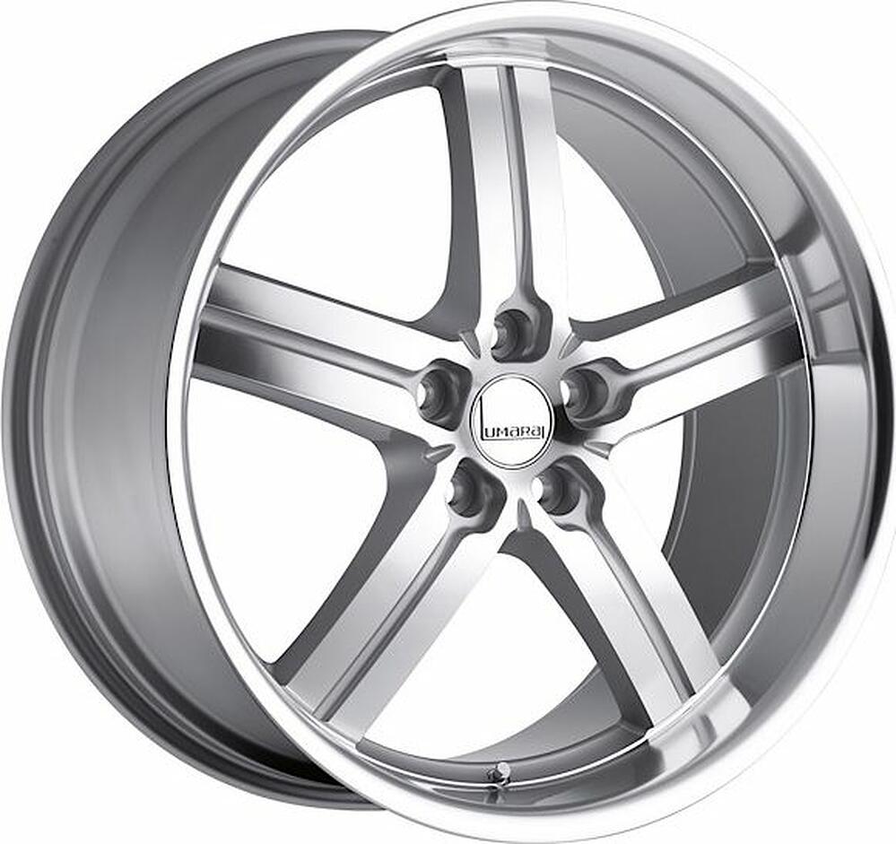 Lumarai Morro 8x17 5x114.3 ET 37 Dia 60.1 silver