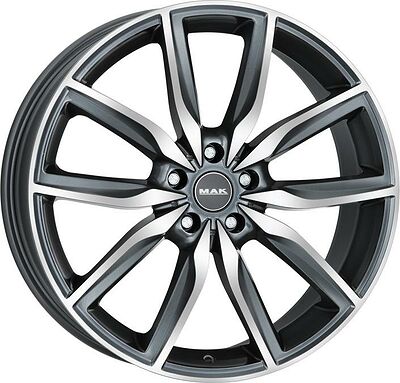 Mak Allianz 9x20 5x120 ET 35 Dia 72.6 Gunmetal