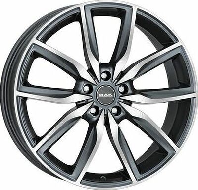 Mak Allianz 9x20 5x112 ET 30 Dia 66.6 Gunmetal Mirror Face