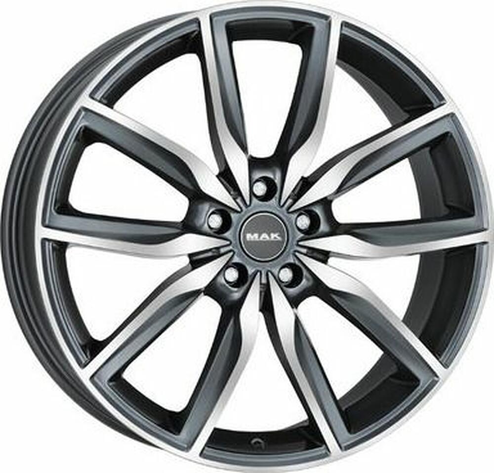 Mak Allianz 9x20 5x112 ET 44 Dia 66.6 Gunmetal Mirror Face