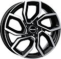 Mak Apollo 6x15 4x100 ET 40 Dia 72 Black Mirror