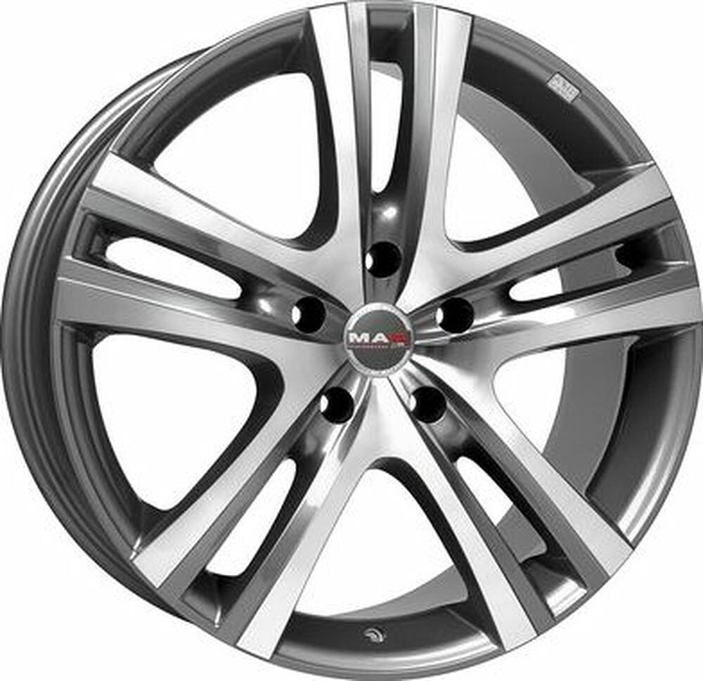 Mak Aria 9x20 6x114.3 ET 30 Dia 66.1 Gunmetal Mirror Face