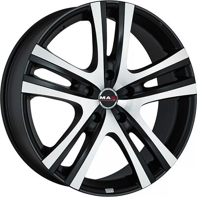 Mak Aria 9x18 5x150 ET 48 Dia 110.2 Ice Black