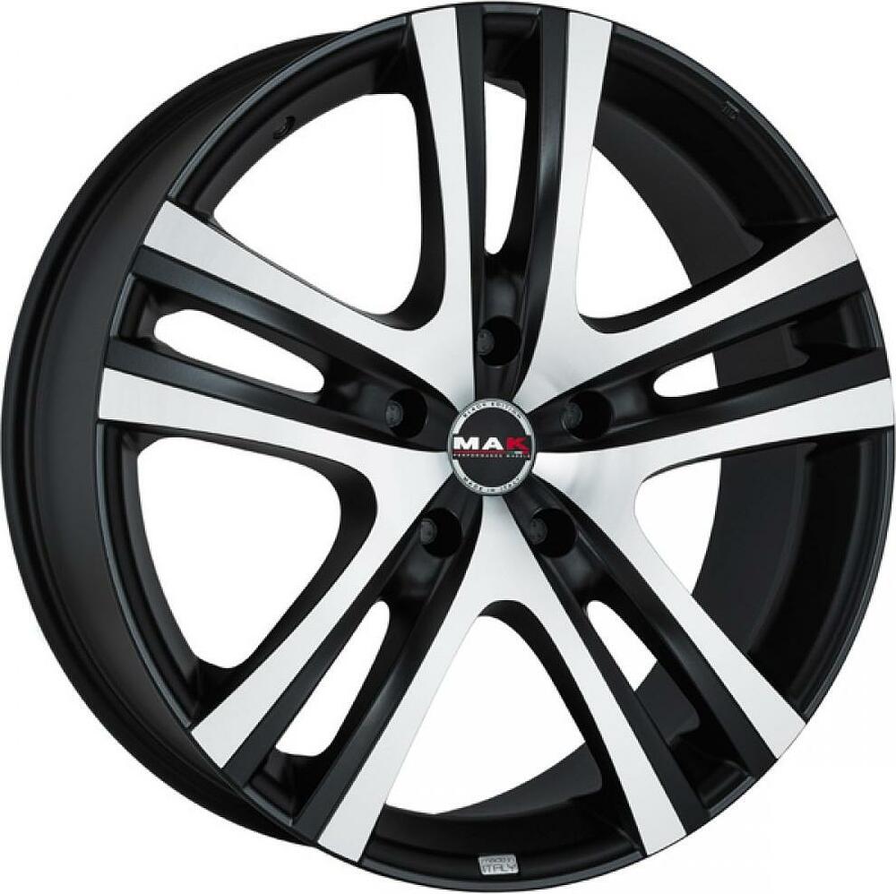 Mak Aria 9.5x20 5x150 ET 53 Dia 110.2 Ice Black