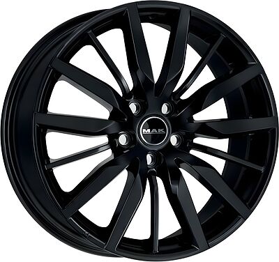 Mak Barbury 9.5x20 5x120 ET 53 Dia 72.6 Gloss Black