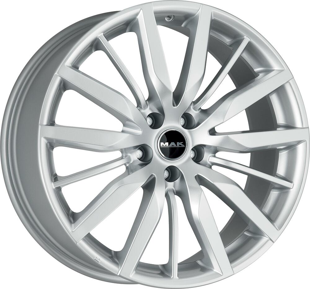 Mak Barbury 8x19 5x112 ET 38 Dia 66.6 silver