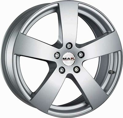 Mak Bee 8x18 5x112 ET 53 Dia 66.6 silver