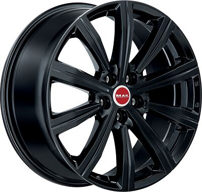 Mak Birmingham 8x19 5x108 ET 45 Dia 63.4 Gloss Black