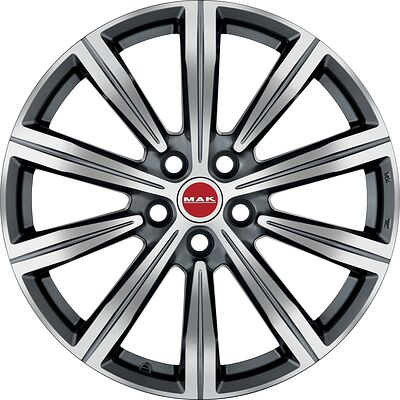 Mak Birmingham 9x22 5x108 ET 40 Dia 63.4 Mirror