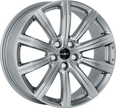 Mak Birmingham 8x19 5x112 ET 45 Dia 66.45 silver
