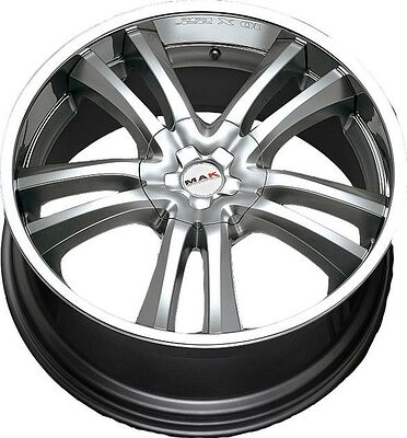 Mak Canyon 8.5x20 6x139.7 ET 20 Dia 110.2 Hyper silver