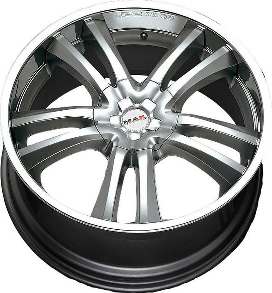Mak Canyon 9x20 6x139.7 ET 30 Dia 106.1 Hyper Silver