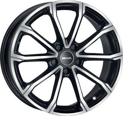 Mak DaVinci 4 7x17 4x108 ET 48 Dia 63.4 Black Mirror