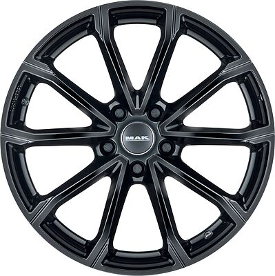 Mak DaVinci 7x18 5x112 ET 43 Dia 57.1 Gloss Black