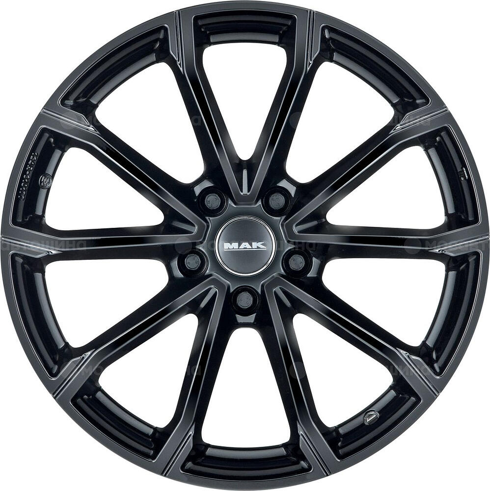 Mak DaVinci 8x19 5x108 ET 33 Dia 72 Gloss Black