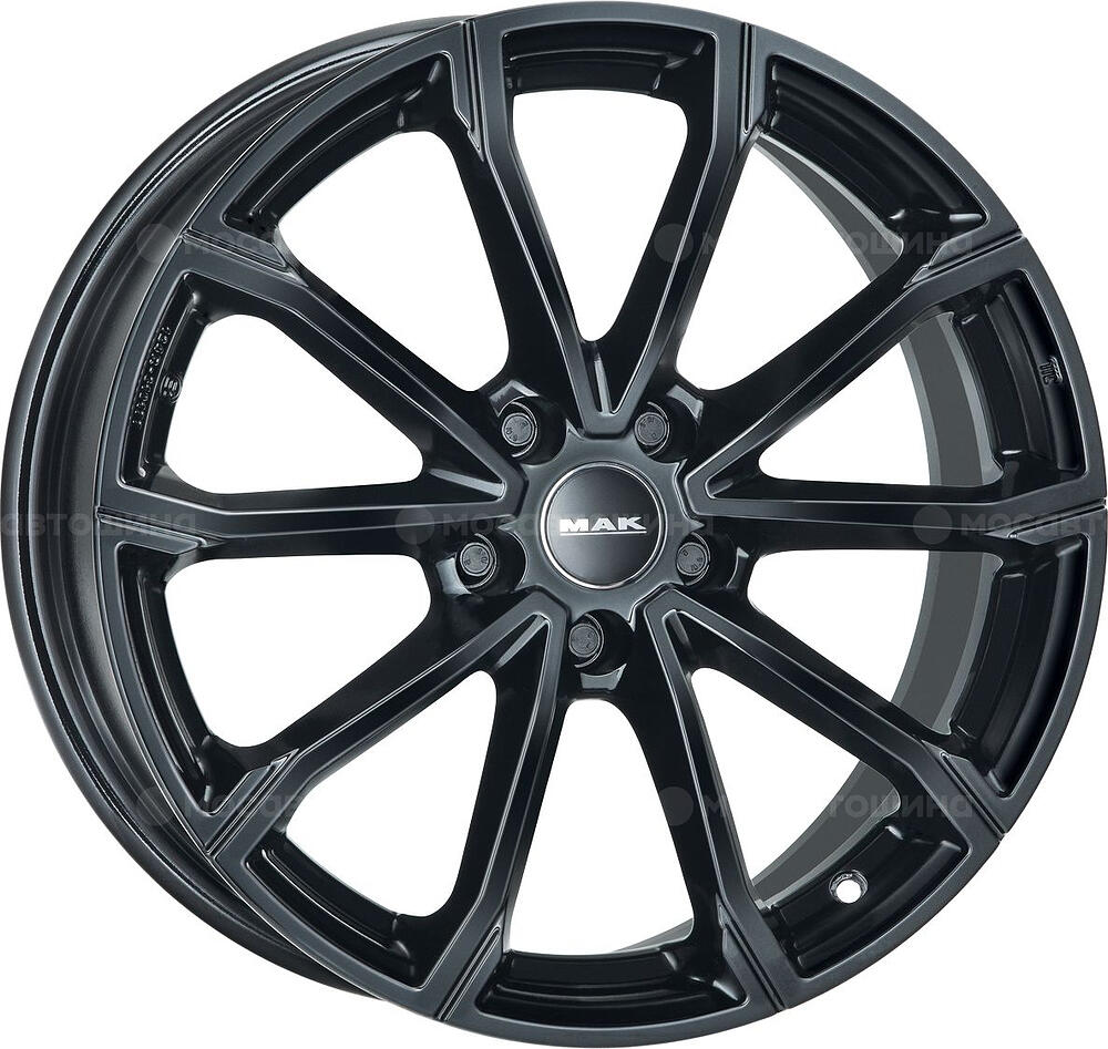 Mak DaVinci 8x19 5x108 ET 33 Dia 72 Gloss Black
