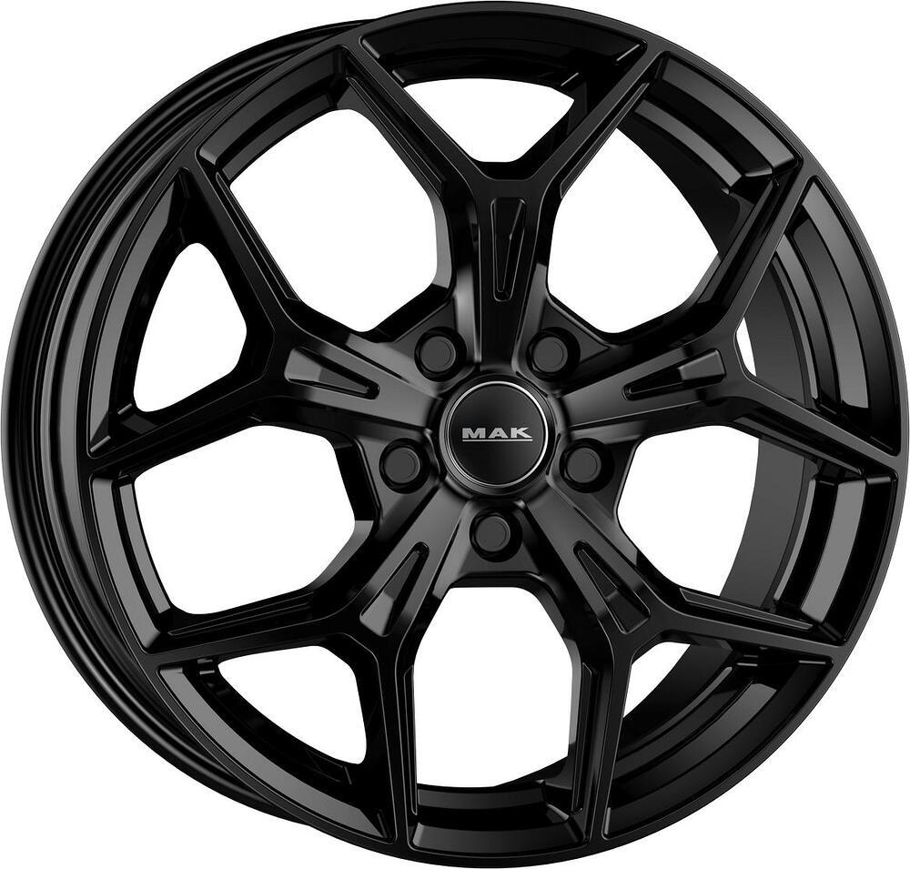 Mak Epica 7x17 4x100 ET 37 Dia 60.1 Gloss Black