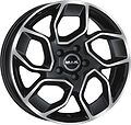 Mak Express 6.5x16 5x120 ET 50 Dia 65.1 Black Mirror
