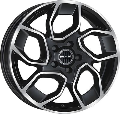Mak Express 6.5x16 5x120 ET 50 Dia 65.1 Black Mirror