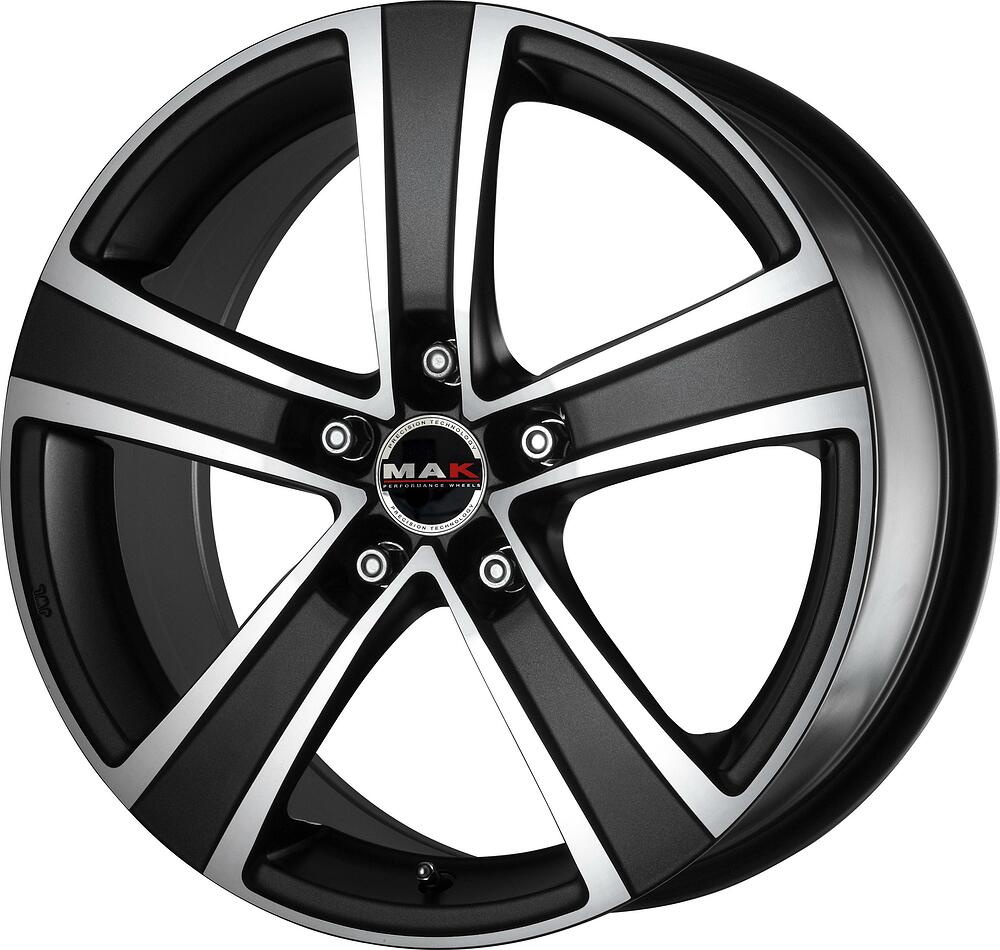 Mak F5 7x16 5x114.3 ET 40 Dia 76 Ice Superdark