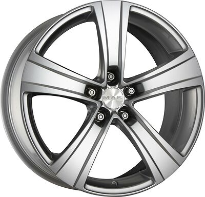 Mak F5 7x16 5x100 ET 35 Dia 72 silver