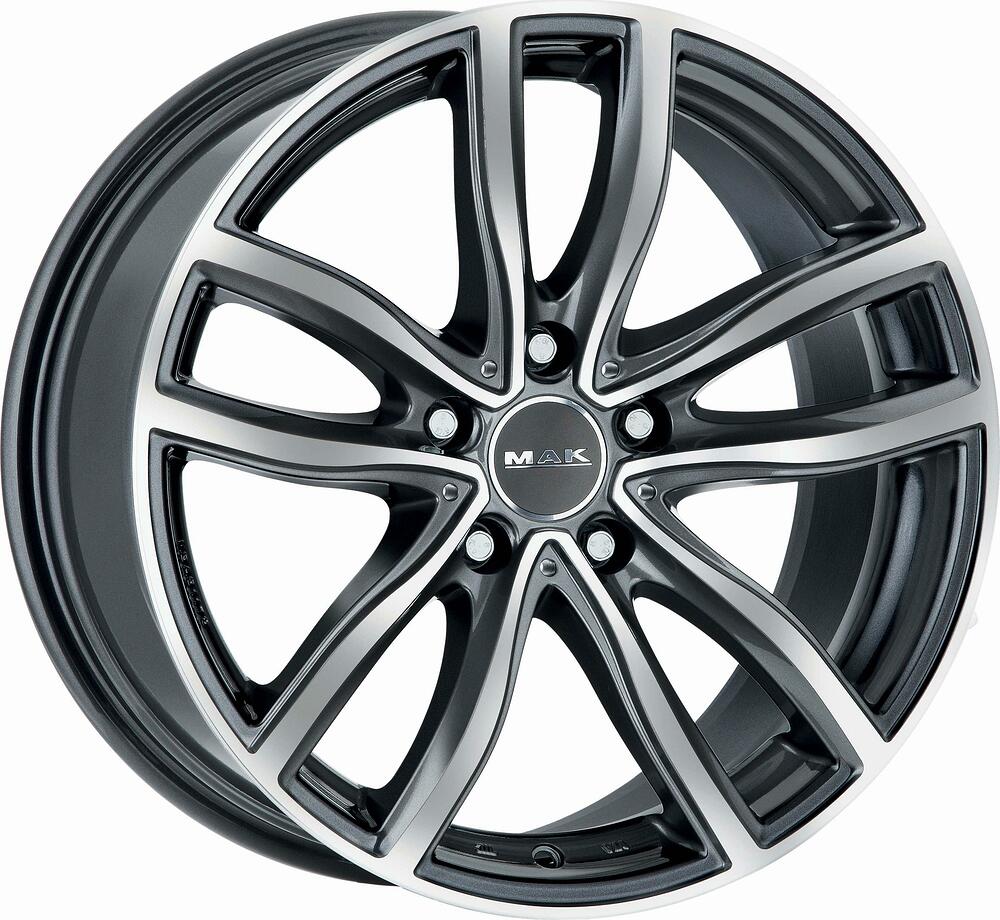 Mak Fahr 8x19 5x120 ET 45 Dia 72.6 Gunmetal Mirror Face