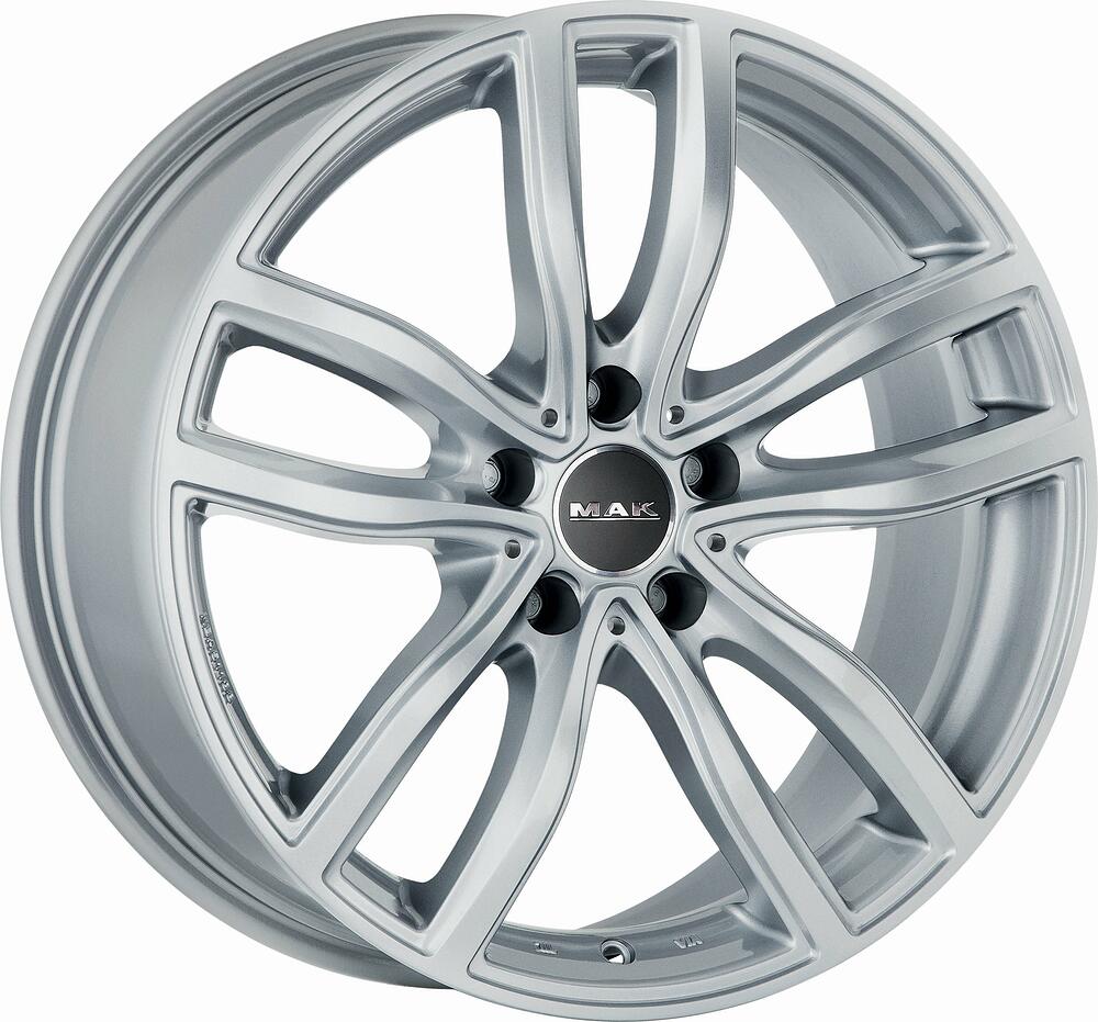 Mak Fahr 8x19 5x120 ET 36 Dia 72.6 Silver